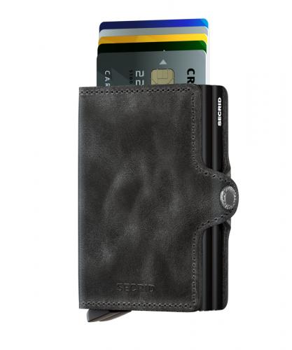 Secrid twinwallet vintage musta 