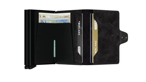 Secrid twinwallet vintage musta 