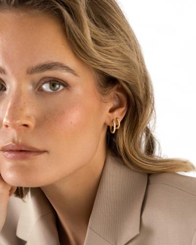 Mockberg Shiny hoops small