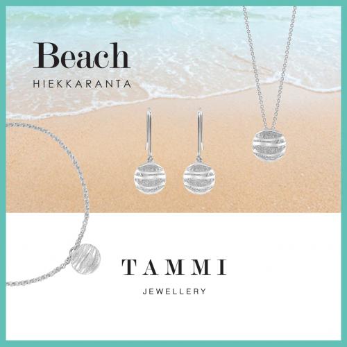 Beach hiekkaranta korvakorut Tammi Jewellery