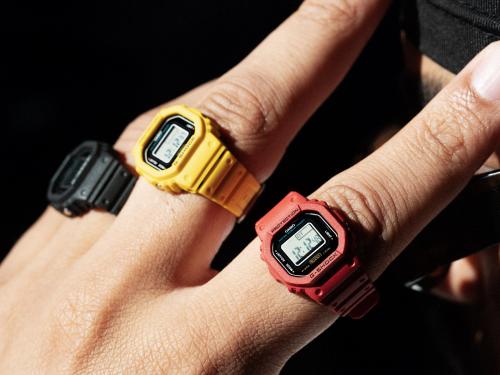 Casio G-Shock nano limited keltainen sormuskello 