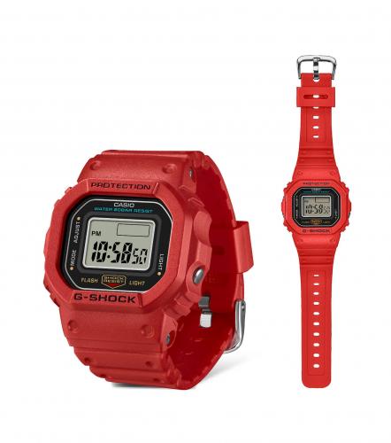 Casio G-Shock nano limited punainen sormuskello