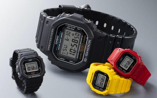 Casio G-Shock nano limited punainen sormuskello