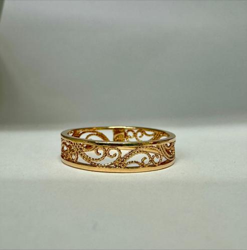 Filigraani kultasormus 19.0