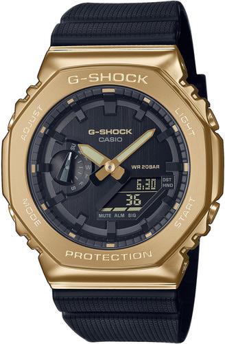 G-Shock Metal Covered Stay Gold rannekello