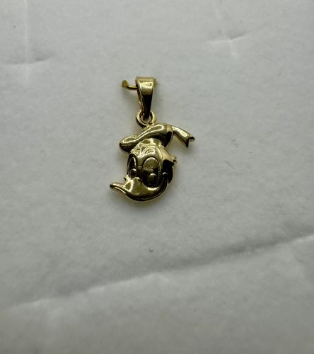 Kultainen maskottiriipus Aku Ankka