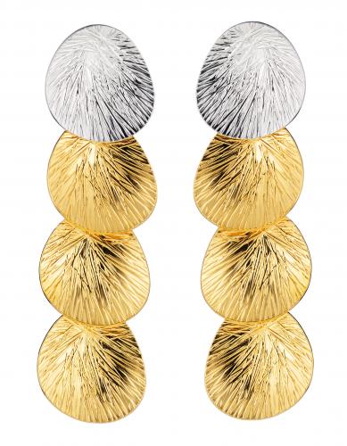 Lumoava LILY -korvakorut, hopeaa