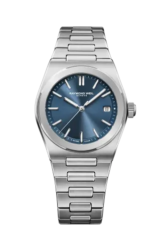 Raymond Weil ART rannekello sinisellä taululla, automatic