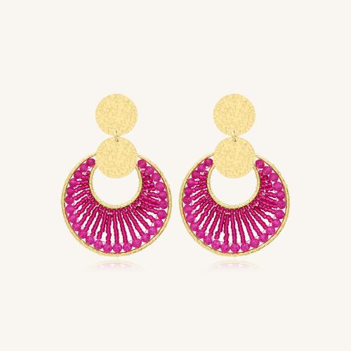 Santibe korvakoru Mini Luna Fuchsia