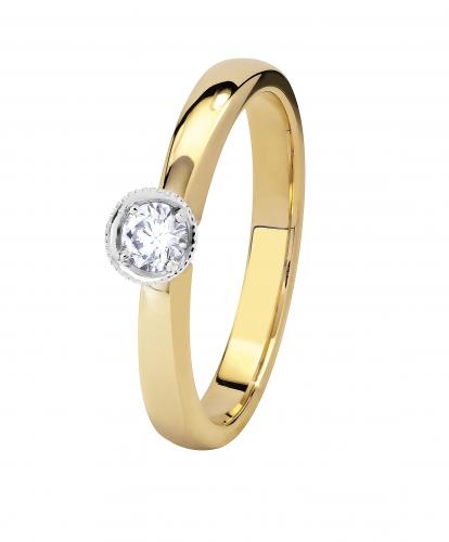 Kohinoor timanttisormus Sofia 0,13ct