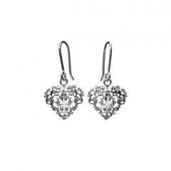 Lumoava Bella-korvakorut, hopea 5518 20