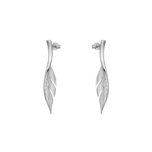 Lumoava Höyhen hopeakorvakorut L54208000000