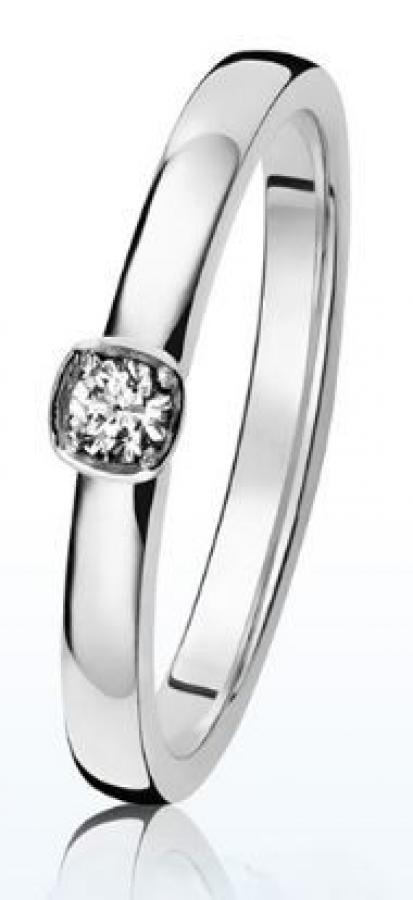 Kohinoor Stella timanttisormus 0,07 ct 033-240V-07, 15.0