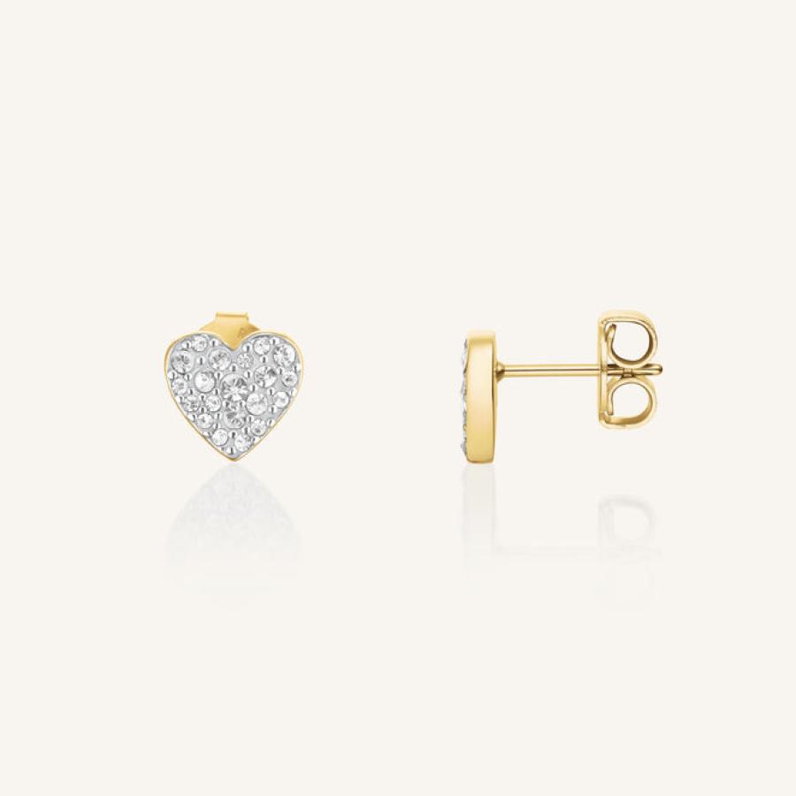 Rosefield korvakorut Pave Hearts