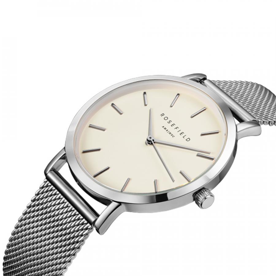 Rosefield Mercer White-Silver