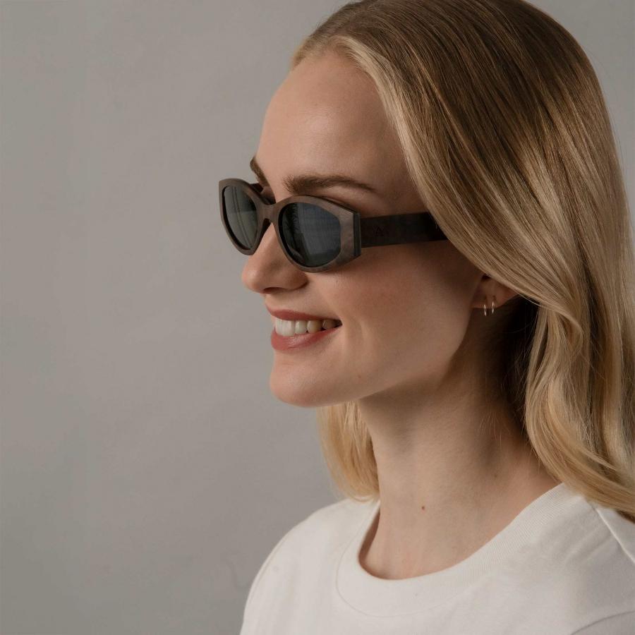 Aurinkolasit Lara - Loimupähkinäpuu (polarisoidut linssit) 