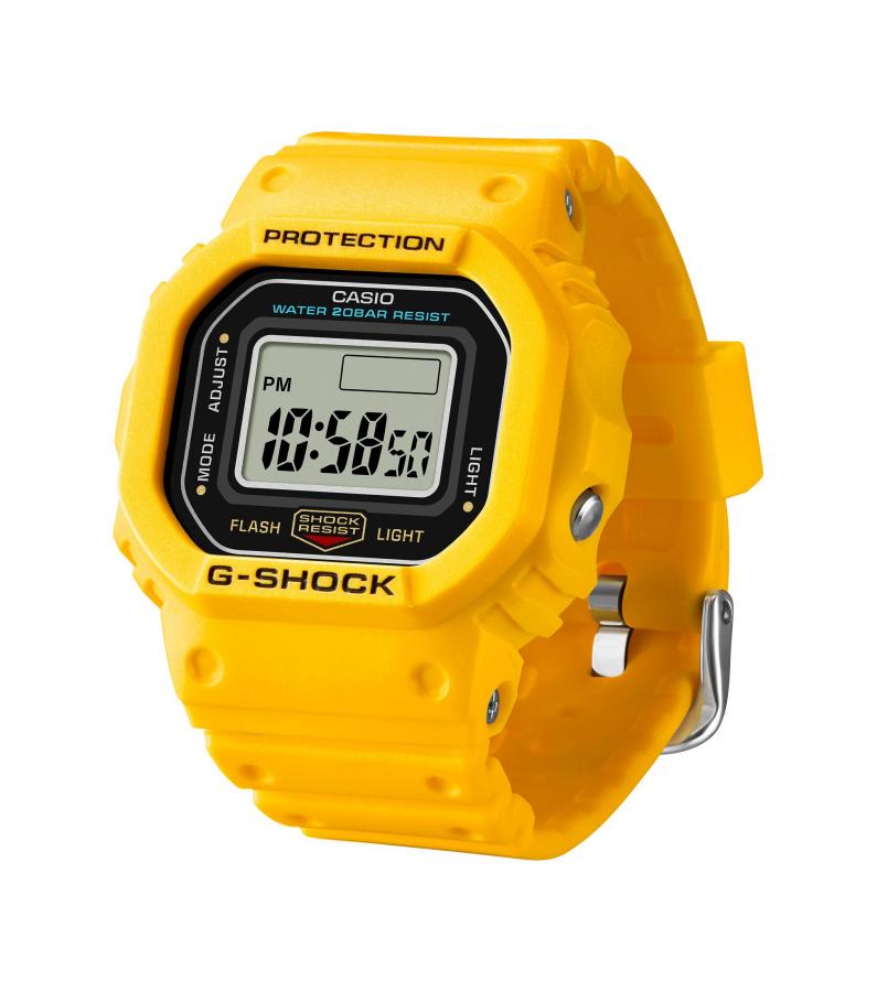 Casio G-Shock nano limited keltainen sormuskello 