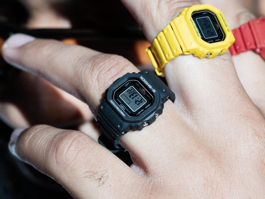 Casio G-Shock nano limited musta sormuskello