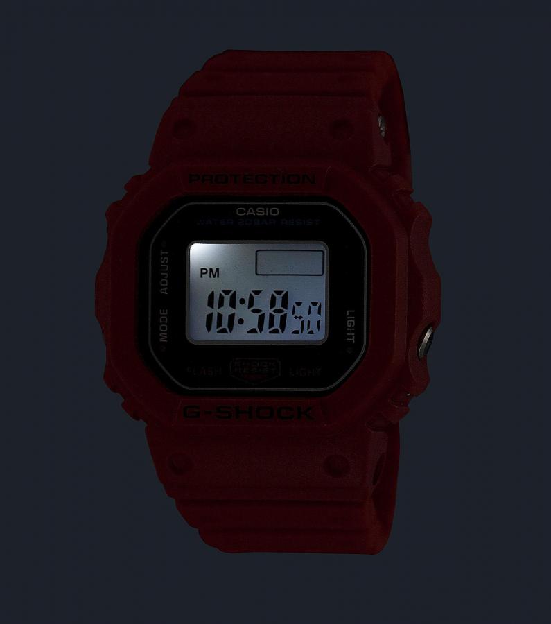 Casio G-Shock nano limited punainen sormuskello
