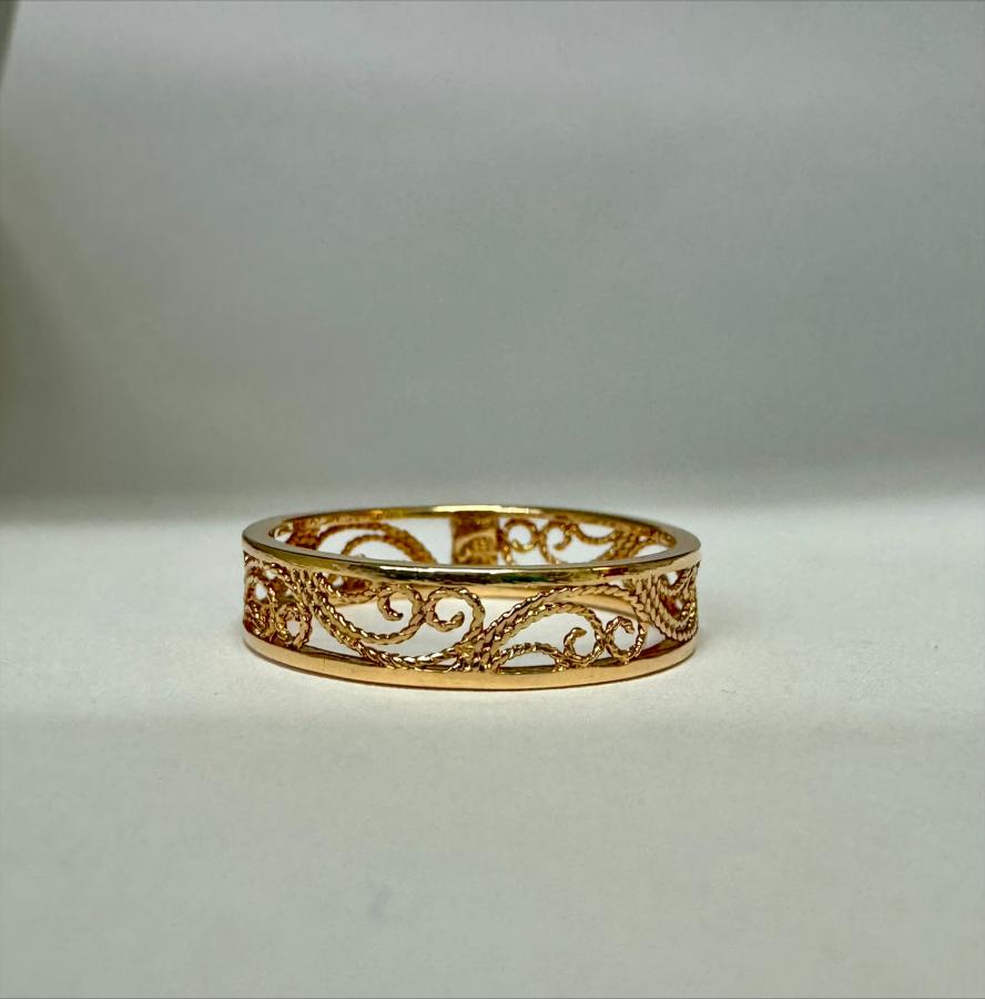 Filigraani kultasormus 19.0