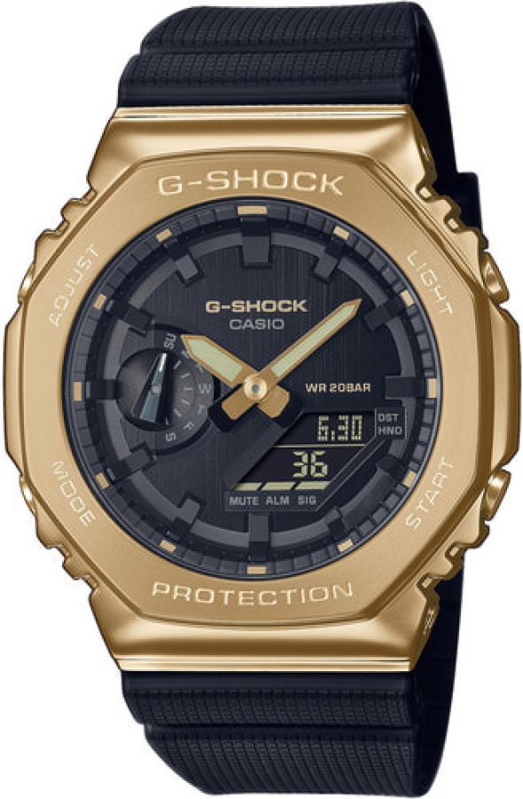G-Shock Metal Covered Stay Gold rannekello
