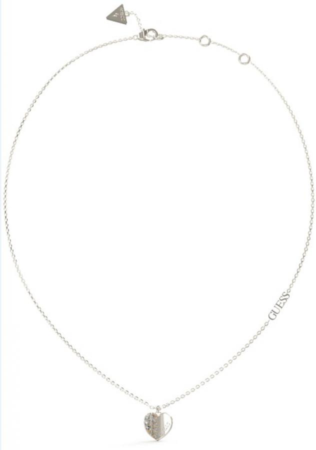 Guess Plain&Pave Heart kaulakoru