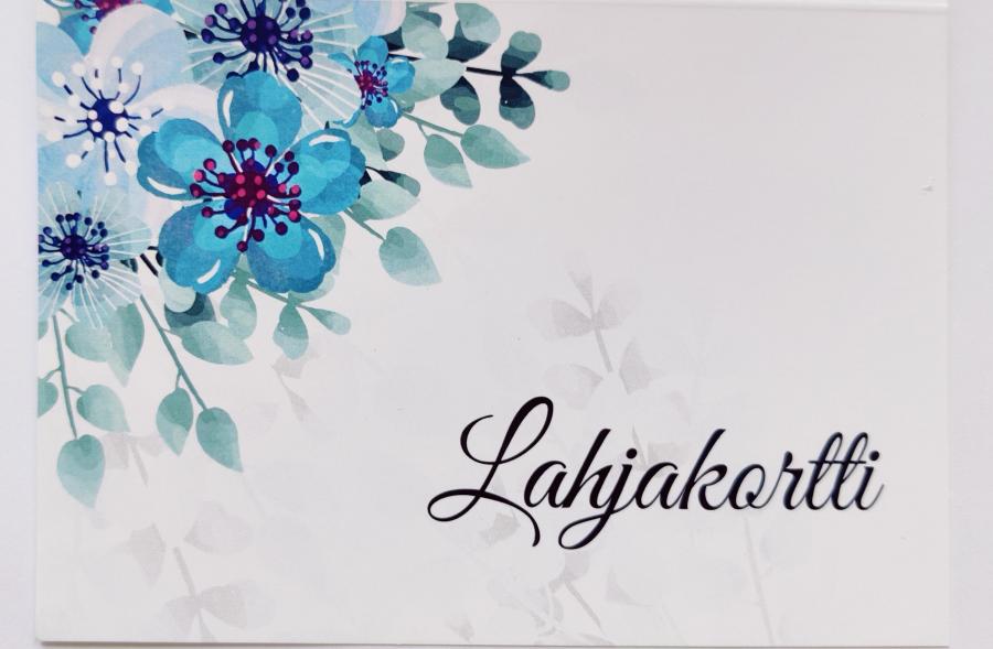 Lahjakortti kukka