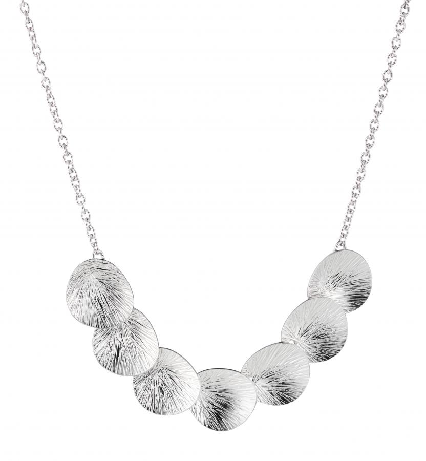 Lumoava LILY -kaulakoru, hopeaa
