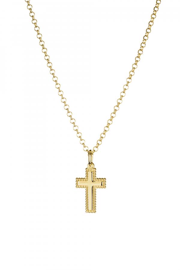 Lumoava Helmi hopearisti (kullattu)