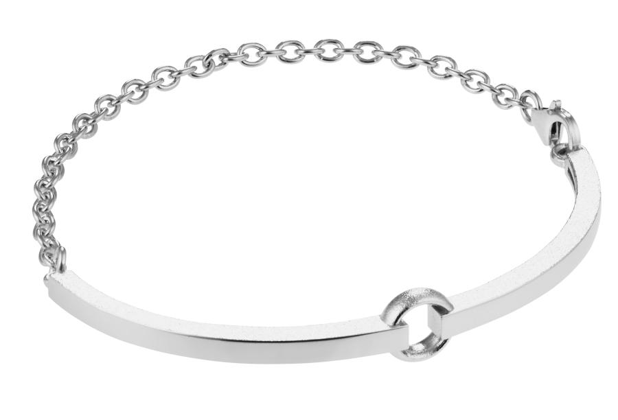 Lumoava NEO rannekoru, hopeaa