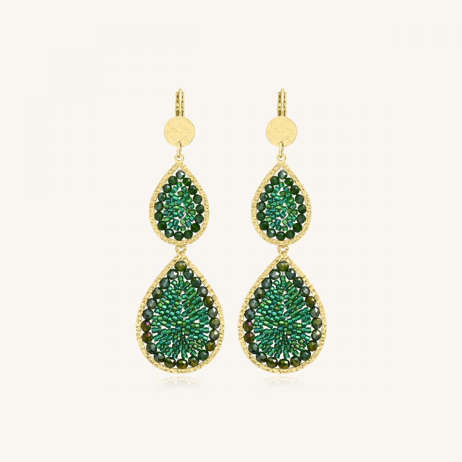 Santibe korvakoru Yse Double Vert Oasis