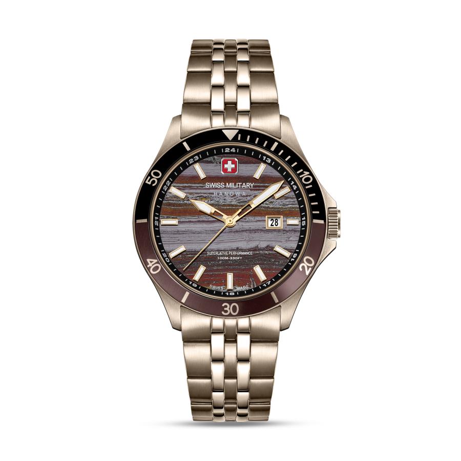 Swiss  Military Hanowa Flagship Tiger Iron L.E
